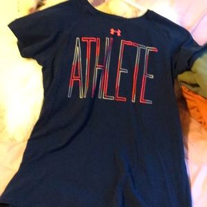 Under armor shirt for girls work shirt